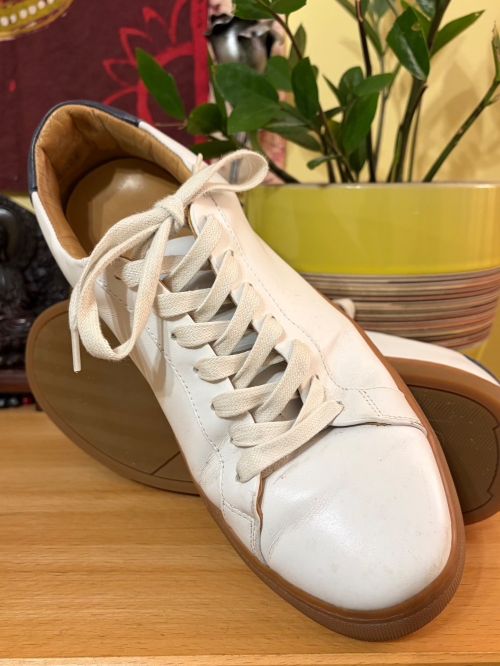 Thursday Boot Co. Legacy Men's Low Top Sneakers Shoes 10.5 Leather White Casual - Picture 3 of 12